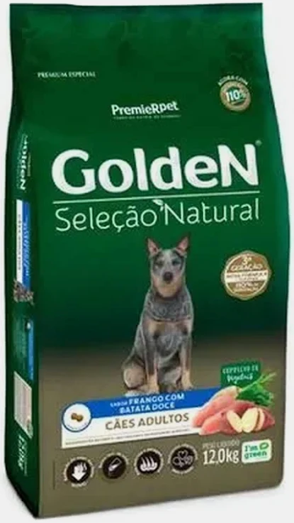 Golden Seleção Natural 12kg